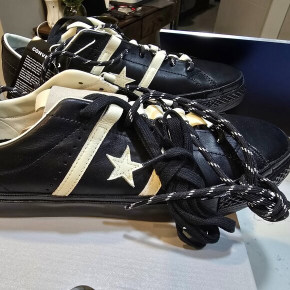 CONVERSE CONS x Bobby Dekeyzer One Star Academy Pro - Black/Egret/Black MENS 10 - Picture 1 of 15